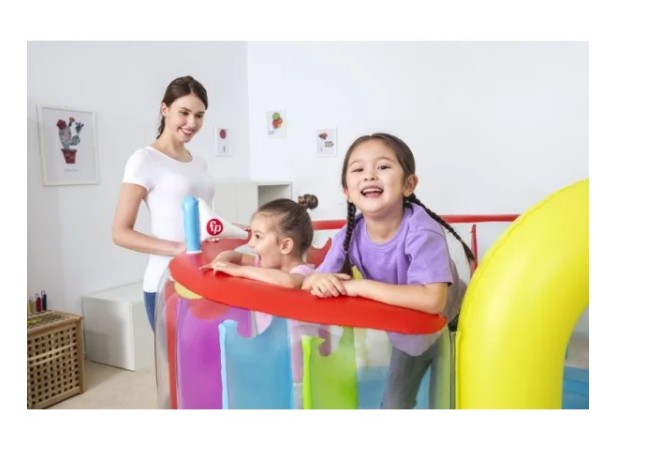 Bestway Fisher-Price Bouncetopia Bouncer with Built-in Pump - 93561 - Image 3