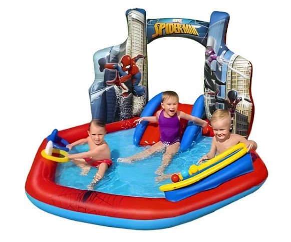 Bestway Spider-Man Inflatable Play Center 2.11m x 2.06m x 1.27m - 98793 - Image 2