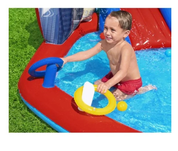 Bestway Spider-Man Inflatable Play Center 2.11m x 2.06m x 1.27m - 98793 - Image 5
