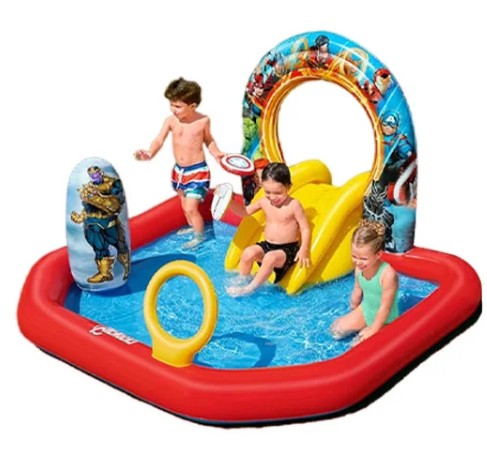 Bestway Marvel's Avengers Assemble Kids Inflatable Water Play Center - 98800 - Image 4