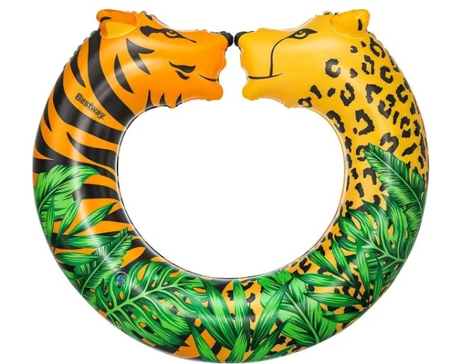 Bestway Jungle Dream Split Swim Tube 1.09m x 89cm - 36360