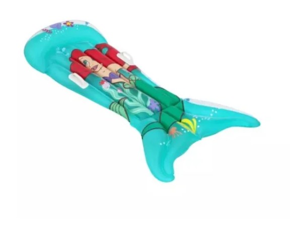 Bestway Disney Little Mermaid Air Mattress, 158cm x 81cm - 9101F