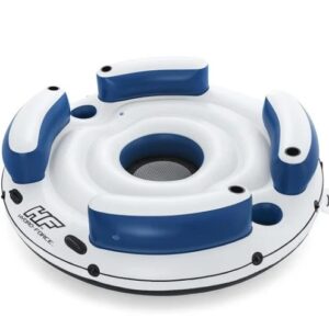 Bestway Lazy Dayz Island Inflatable Boat 2.56m X 2.56m - 43536