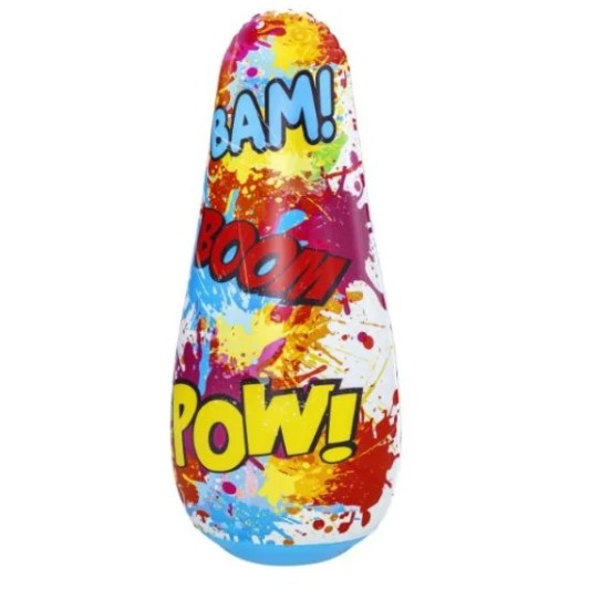 Bestway Comic Blast Kids Inflatable Bop Bag - 52630