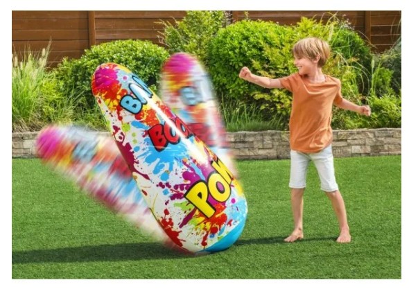 Bestway Comic Blast Kids Inflatable Bop Bag - 52630 - Image 2