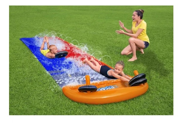 Bestway H2OGO! 16'/4.88m Splashy Speedway Slide - 52391 - Image 2