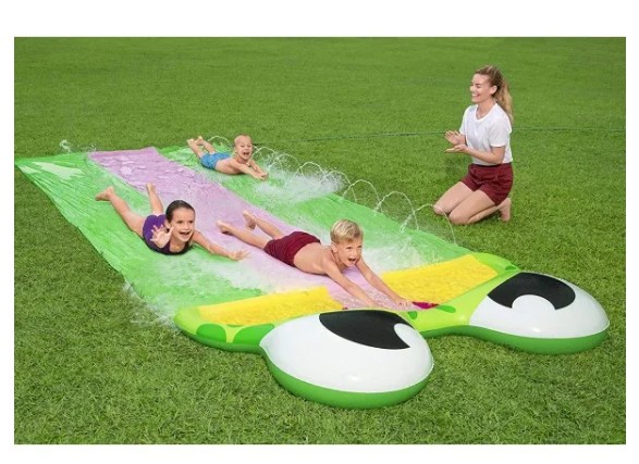 Bestway Friendly Frog Slide 4.88m - 52389 - Image 2