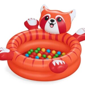 Bestway 1.07m x 94cm x 58cm Playful Red Panda Ball Pit - 52702