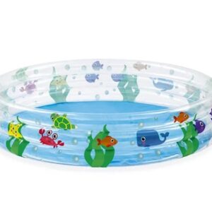 Bestway Deep Dive 3-Ring Play Pool, 1.52m x 30cm - 51004