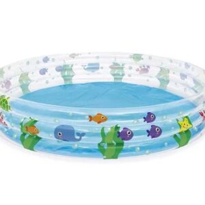 Bestway Deep Dive 3-Ring Play Pool, 1.83m x 33cm - 51005