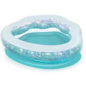 Bestway Sparkle Shell Inflatable Kiddie Pool 1.5m x 1.27m x 43cm - 52489