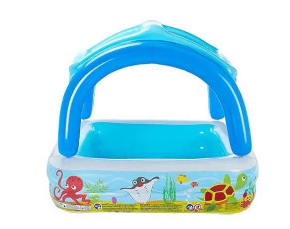 Bestway Canopy Play Pool, 1.40m x 1.40m x 1.14m - 52192 - Image 2