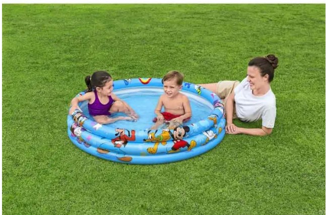Bestway Disney Mickey & Friends 1.22m x H25cm Round Inflatable Pool - 91007 - Image 2