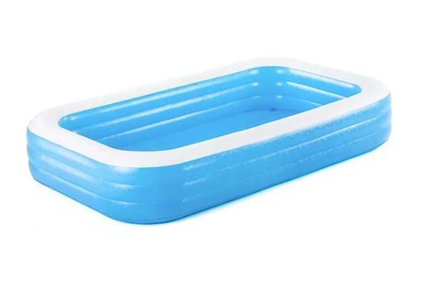 Bestway Deluxe Rectangular Family Pool, 3.05m x 1.83m x 56cm - 54009
