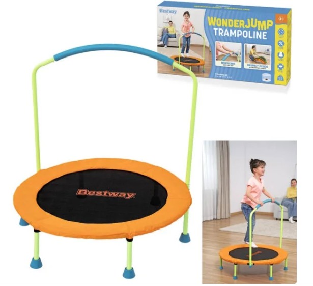 Bestway 91cm x 96cm WonderJump Trampoline - 59100 - Image 2
