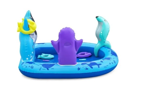 Bestway Polar Pals Kids Inflatable Water Play Center and Pool 1.34m x 1.31m x 73cm - 53156 - Image 2