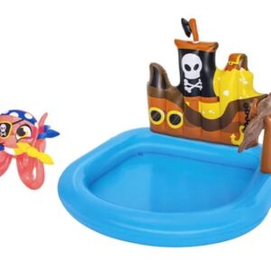 Bestway Tugboat Play Paddling Pool, 1.4m x 1.3m x 1.04m - 52211