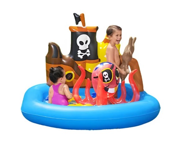 Bestway Tugboat Play Paddling Pool, 1.4m x 1.3m x 1.04m - 52211 - Image 3