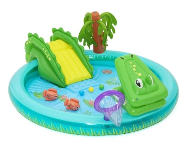 Bestway Crocodile Cove Play Center 2.24m x 1.81m x 72cm - 53166