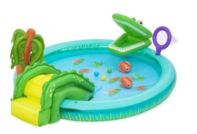 Bestway Crocodile Cove Play Center 2.24m x 1.81m x 72cm - 53166 - Image 2