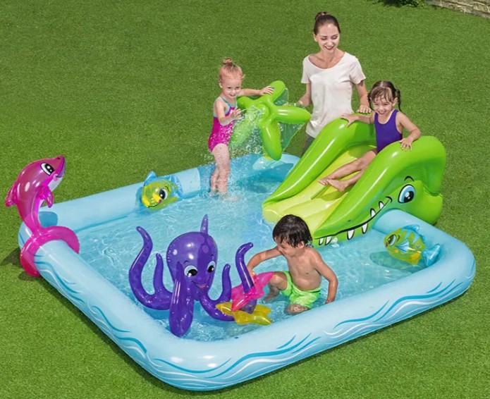 Bestway Play Center Fantastic Aquarium 2.39m x 2.06m x 86cm - 53052 - Image 3