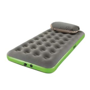 Bestway Roll & Relax Single Air Bed, Green. 1.88m x 99cm x 22cm- 67619