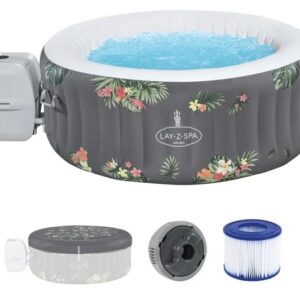 Bestway Lay-Z-Spa Aruba AirJet Inflatable Hot Tub Spa 2-3 person, 1.70m x 66cm - 60061