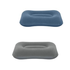 Bestway Inflatable Travel Pillow, 42cm x 26cm x 10cm, Assorted-1Piece - 67121
